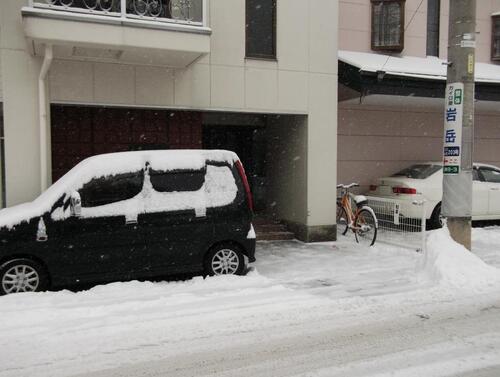 長野市内大雪